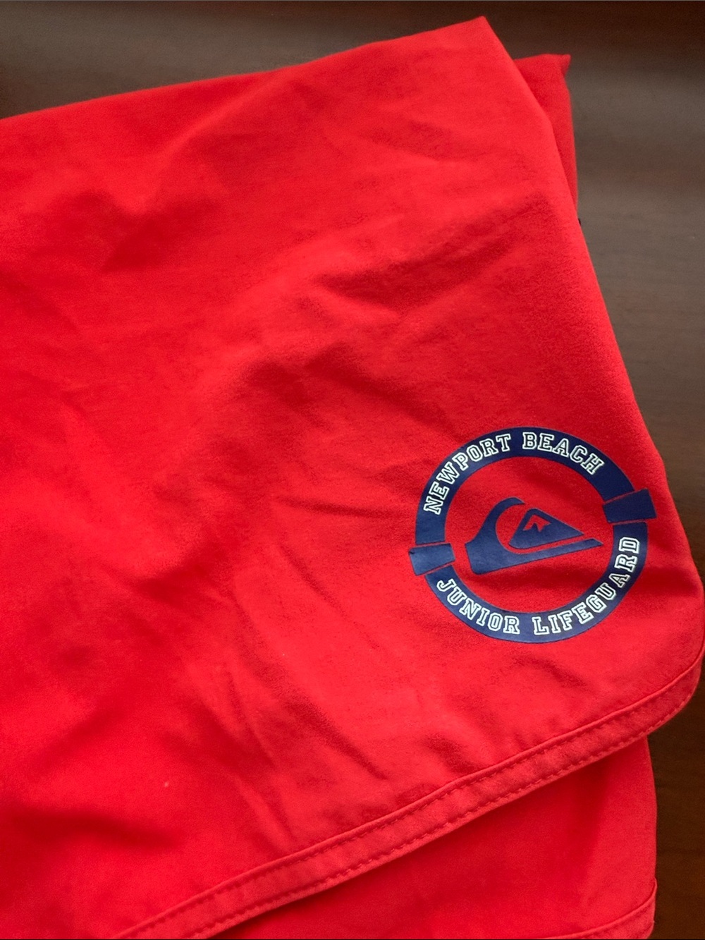 Quiksilver Vibrant Red Swim Trunks - Picture 3 of 3